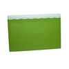 Green Leather Document/Photo Holder - Swan