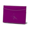 Plum Patent Leather Cardholder Wallet - Pipit