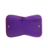 Canary Leather Coin Purse - Lavender Fields