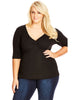 New! - 3/4 Gather Front Top
