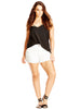 White Out Short Short