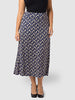Royal Spot Knit Maxi Skirt