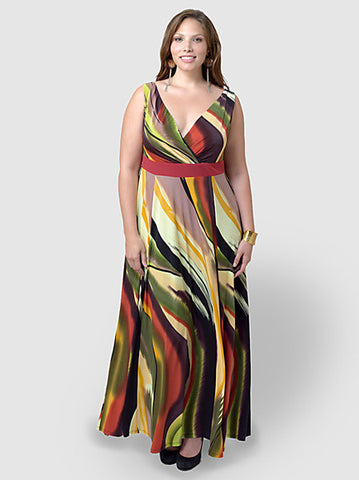Adeola Maxi Dress- size inclusivity